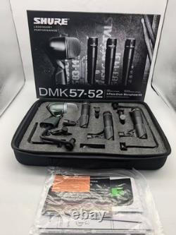 New DMK57-52 Wired Drum Dynamic Microphone Kit With Additional Bracket free ship