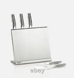New Global GKS01/F knife stand 4-6 Kitchenware silver Free Shipping