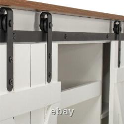 New Hot Rustic TV Stand Fit TVs Up to 65'' US Stock FedEx Free Shipping