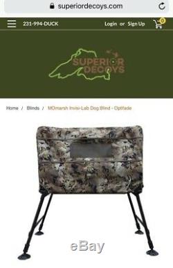 New MOmarsh Invisilab Blind Stand Optifade Waterfowl Marsh Free Shipping