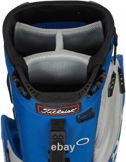 New Titleist 2021 Players 4 Golf Blue Stand Bag Free Shipping