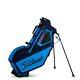 New Titleist Golf Players 5 Stand Bag Navy / Light Blue / Red Free Shipping