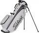 New Titleist Players 4 Stand Golf Bag Black and White 2021 Free Shipping