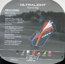 New With Tags! Cobra Golf Ultralight Stand Bag Black FREE SHIPPING