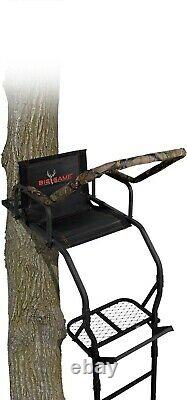 New hunting Big Game DXT Treestands 17'' Steel Tree Ladder Stand. Free shipping