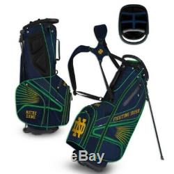 Notre Dame Fighting Irish Gridiron Stand III Golf Bag New Free Shipping