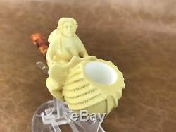 Nude Lady Block Meerschaum-NEW W CASE&Tamper&Stand#120 Free Shipping