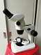 OLYMPUS Microscope SZ61 45 degree+New wf 10x eyepiece+light+Stand #ship EXPRESS