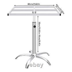 Painting Spraying Rotation Platform Stand Stainless Steel Adjustable Height