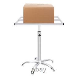 Painting Spraying Rotation Platform Stand Stainless Steel Adjustable Height