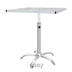 Painting Spraying Rotation Platform Stand Stainless Steel Adjustable Height