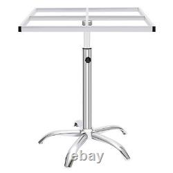 Painting Spraying Rotation Platform Stand Stainless Steel Adjustable Height