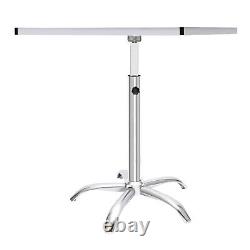 Painting Spraying Rotation Platform Stand Stainless Steel Adjustable Height