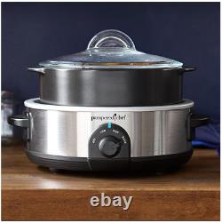 Pampered Chef Rockcrok 4-qt. Slow Cooker Set. Free Shipping