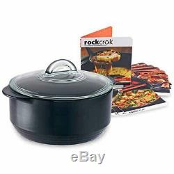 Pampered Chef Rockcrok Dutch Oven and Slow Cooker Stand 4QT FREE SHIPPING