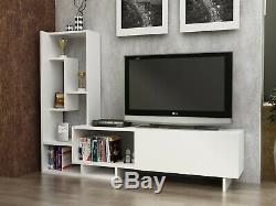 Pegai Modern TV Stand and Entertainment Center for TVs up to 55 Ships Free