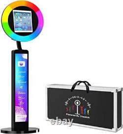 People, ipad photo booth shell, Sharing Station With RGB Ring Light, Free shipping