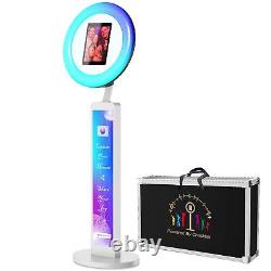 People, ipad photo booth shell, Sharing Station With RGB Ring Light, Free shipping