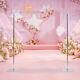 Photography Backdrop Stand Wedding Square Entryway Arch Frame Flower Decor Rack