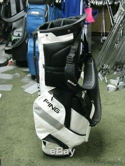 Ping 2019 Hoofer 5 Way Top Golf Stand Bag Black/White NEW withTAGS FREE SHIP