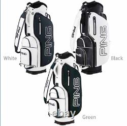 Ping 2022 Sporty LI Men's Golf Caddie Bag 9Inch 4Division 8lbs UPS Ship# Black