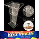 Plexiglass Church Pulpit Podium Conference Transparent Presentat Stand Acrylic