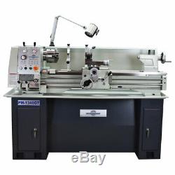 Pm-1340gt 13x40 Ultra Precision Lathe Large Spindle Bore Taiwan 1ph Ships Free
