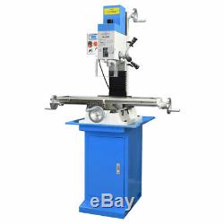Pm-30mv Vertical Bench Type Milling Machine & Stand Variable Speed Free Shipping