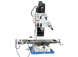 Pm-932m-pdf Vertical Milling Machine Power Down Feed No Stand Free Shipping