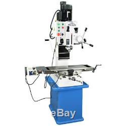Pm-932m-pdf Vertical Milling Machine Power Down Feedwith Stand Free Shipping