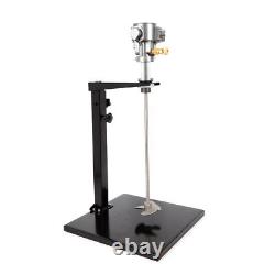 Pneumatic Paint Mixer +Stand 5 Gallon For Tank Barrel Stainless Steel Mix Tool