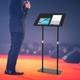 Portable Conference Presentation Stand Church Classroom Presentation Standing