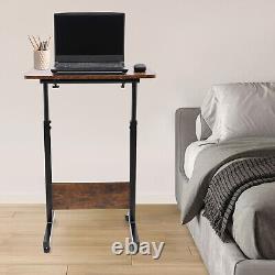 Portable Presentation Podium Rolling Computer Stand with brake Height Adjustable