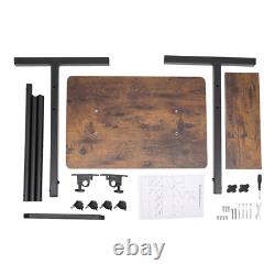 Portable Presentation Podium Rolling Computer Stand with brake Height Adjustable