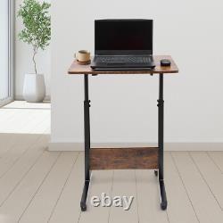 Portable Presentation Podium Rolling Computer Stand with brake Height Adjustable