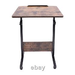 Portable Presentation Podium Rolling Computer Stand with brake Height Adjustable