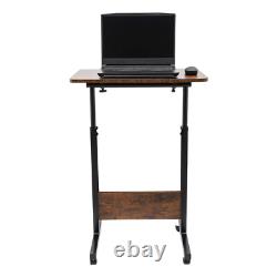 Portable Presentation Podium Rolling Computer Stand with brake Height Adjustable