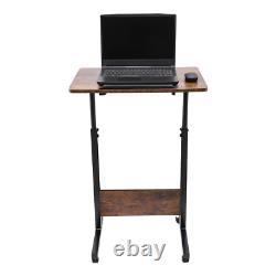 Portable Presentation Podium Rolling Computer Stand with brake Height Adjustable