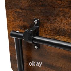 Portable Presentation Podium Rolling Computer Stand with brake Height Adjustable