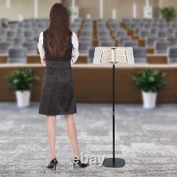 Portable Presentation Standing for Classroom Church Height Adjustable Desk NEW