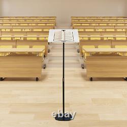 Portable Presentation Standing for Classroom Church Height Adjustable Desk NEW