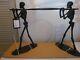 Pottery Barn Walking Dead Halloween Skeleton STAND (No Serve Bowl) NIB withTag