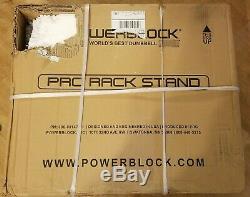 Powerblock Commercial Pro 50 Dumbbells Pair(used)+pro Stand(nib)ready To Ship