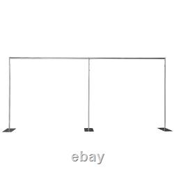Professional Backdrop Stand Pipe Kit Heavy Duty Background Pipe Rack