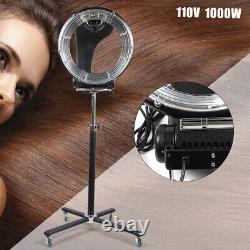 Professional Halo Infrared Hair color Processor & dryer+rolling stand 1000W 110V