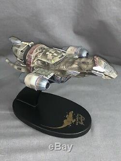 QMX Serenity Firefly Ship Little Damn Heroes 1400 Statue + Stand and Shuttles