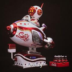 RARE Sank Toys Fly Me To The Moon Carnival The Child Limited Edition Resin Art