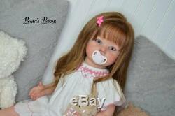 READY TO SHIP! Reborn Standing Toddler Doll Baby Girl Bonnie by Linda Murray
