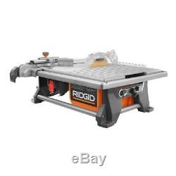 RIDGID R4021S1 120-Volt 7 in. Tabletop Wet Tile Saw with Stand New FREE SHIP