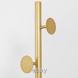 RZGY Metal Coat Rack Stand 8 Hooks Clothes Rack Stand Hanger Free Standing Ha
